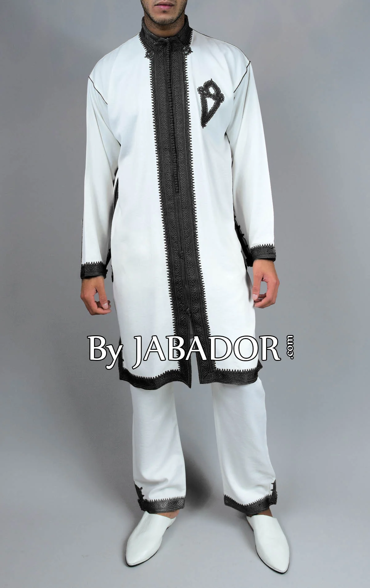 black and white Moroccan jabador